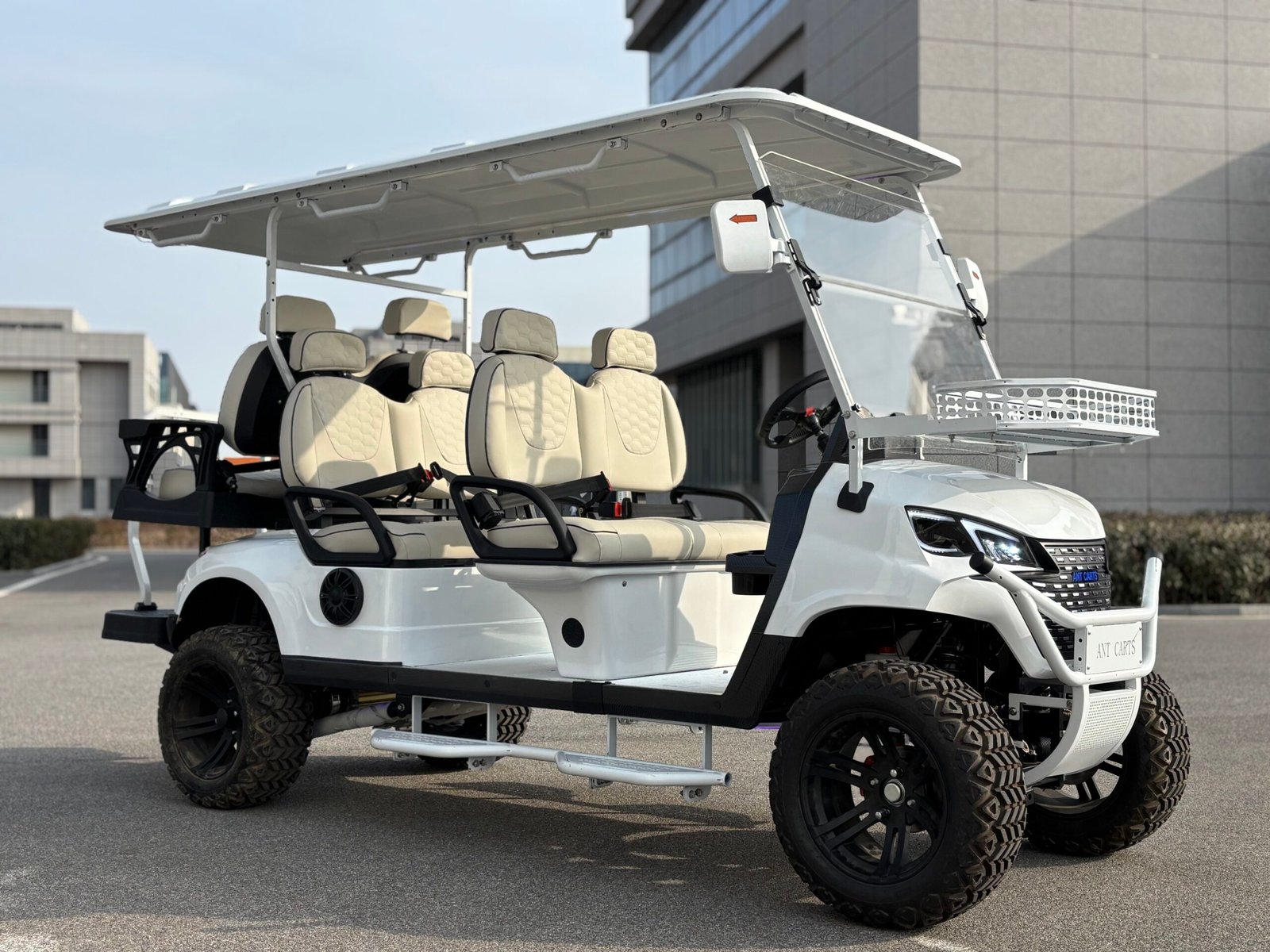 white golf carts 4+2 white golf carts 4+2
