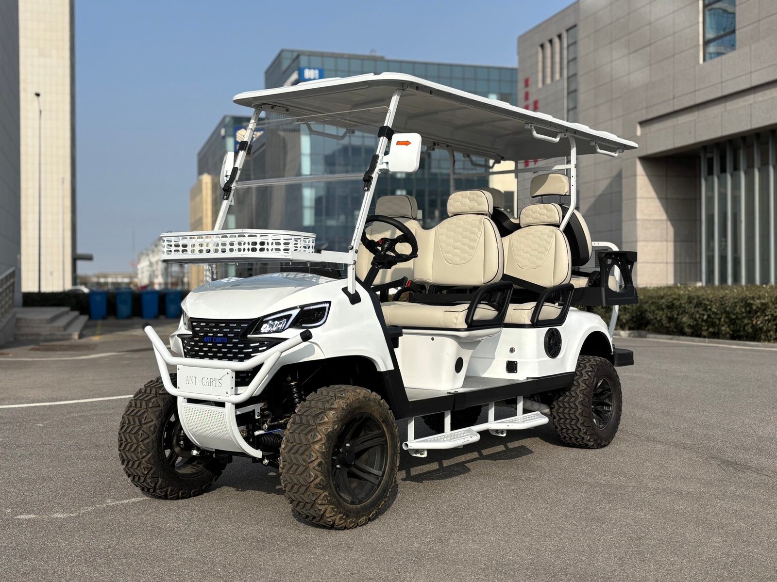 white golf carts 4+2 white golf carts 4+2